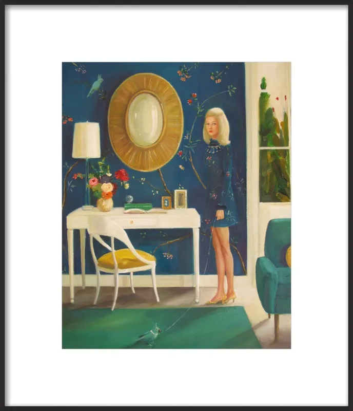 The Invisible Nature of Tansy Fairchild by Janet Hill for Artfully Walls