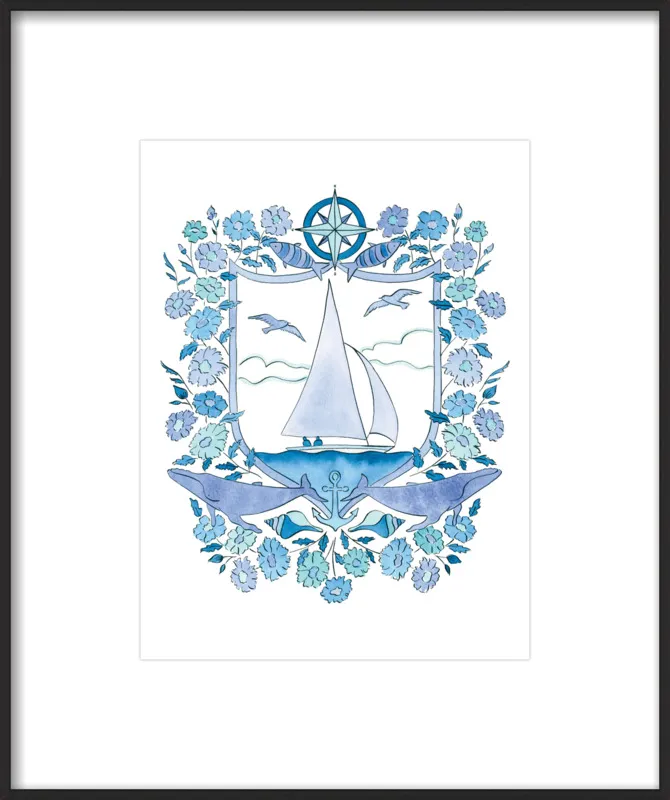Setting Sail by Rachel Rogers for Artfully Walls