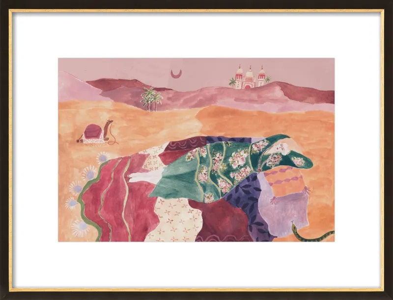 Desert Dreaming by Rosie Harbottle for Artfully Walls