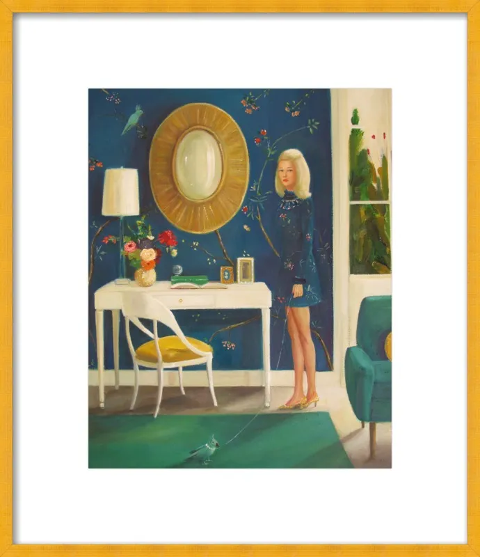 The Invisible Nature of Tansy Fairchild by Janet Hill for Artfully Walls