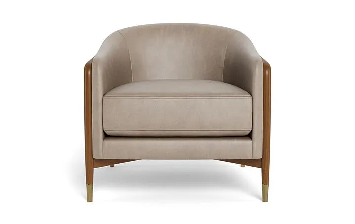 Blake Leather Accent Chair