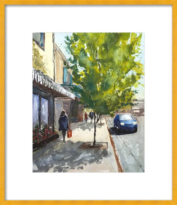 Shops in Laguna by Lauren Dusing for Artfully Walls