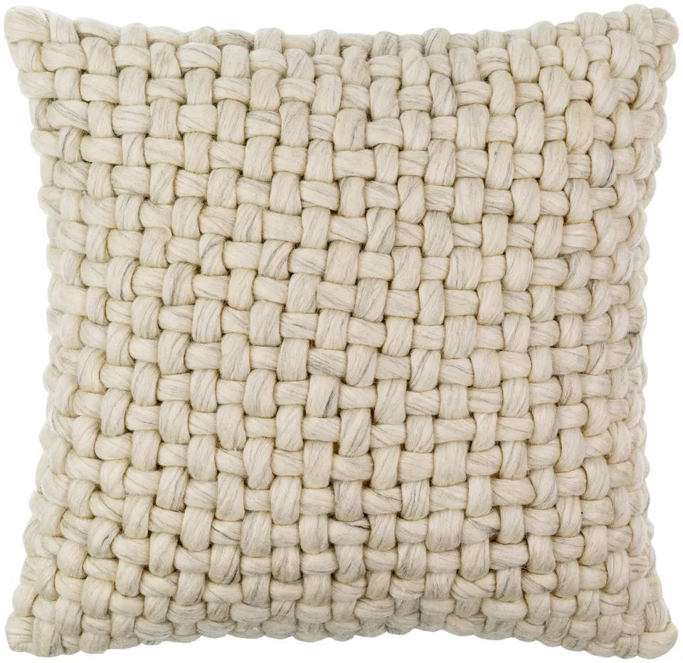 Pansy PNY-002 18"L x 18"W Pillow Cover