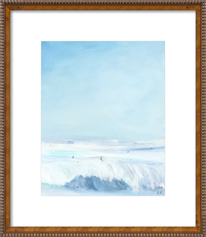 Wave Riders  by Caroline Chriss  for Artfully Walls