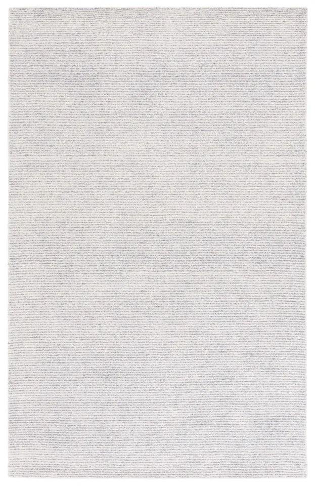 Safavieh Couture Abstract Collection Hand Tufted Area Rug, Ivory / Silver, 4' x 6'