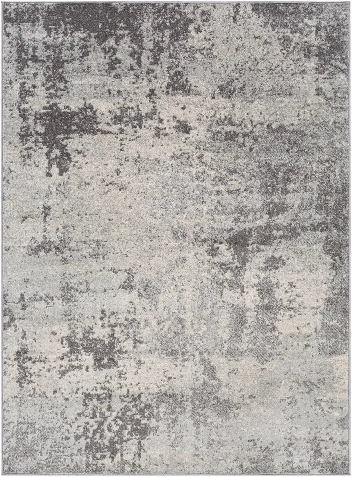Chester Gray Indoor 5'3" x 7'3" Machine Woven Rug