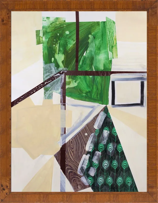 Abstract Study (trail map) by Pamela Staker for Artfully Walls