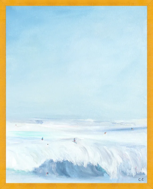 Wave Riders  by Caroline Chriss  for Artfully Walls