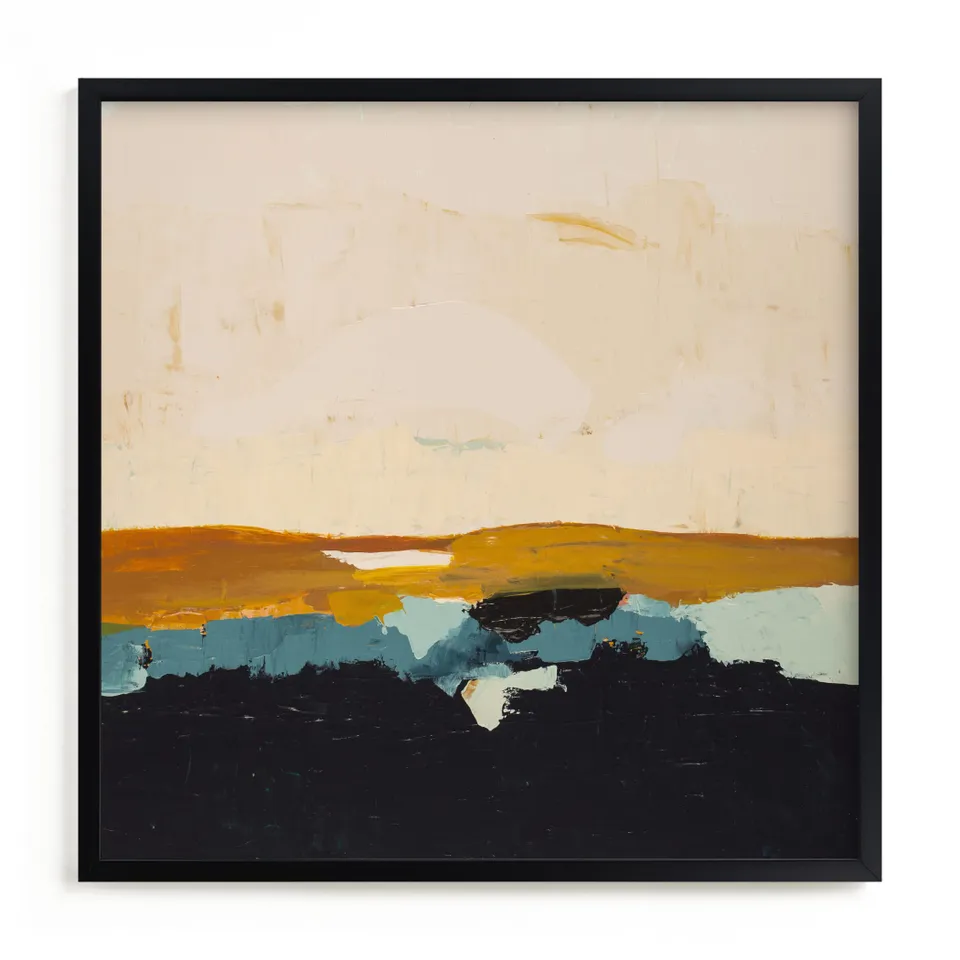 Yellow Seascape Open Edition Fine Art Print