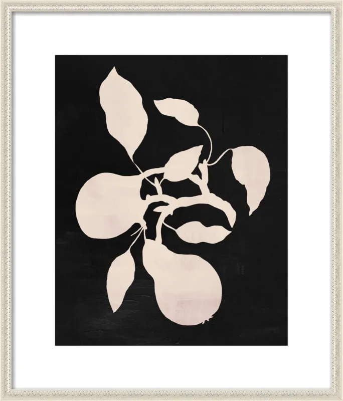 pears black and white by Ruti Shaashua for Artfully Walls