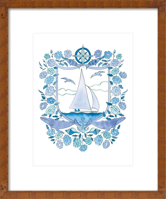 Setting Sail by Rachel Rogers for Artfully Walls