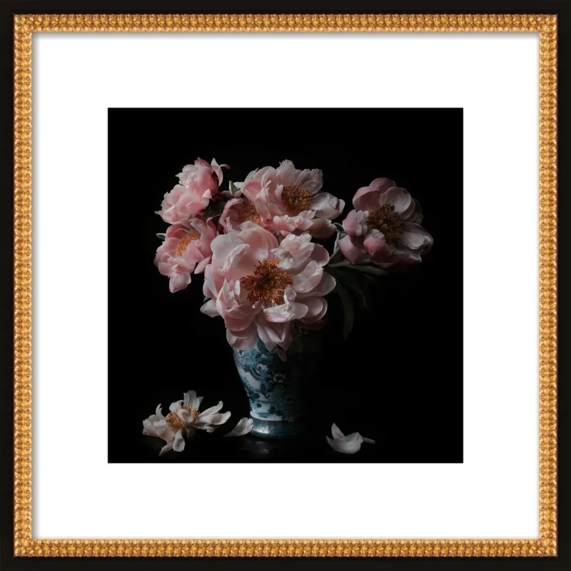 Pink Peonies  by Lucy Snowe for Artfully Walls