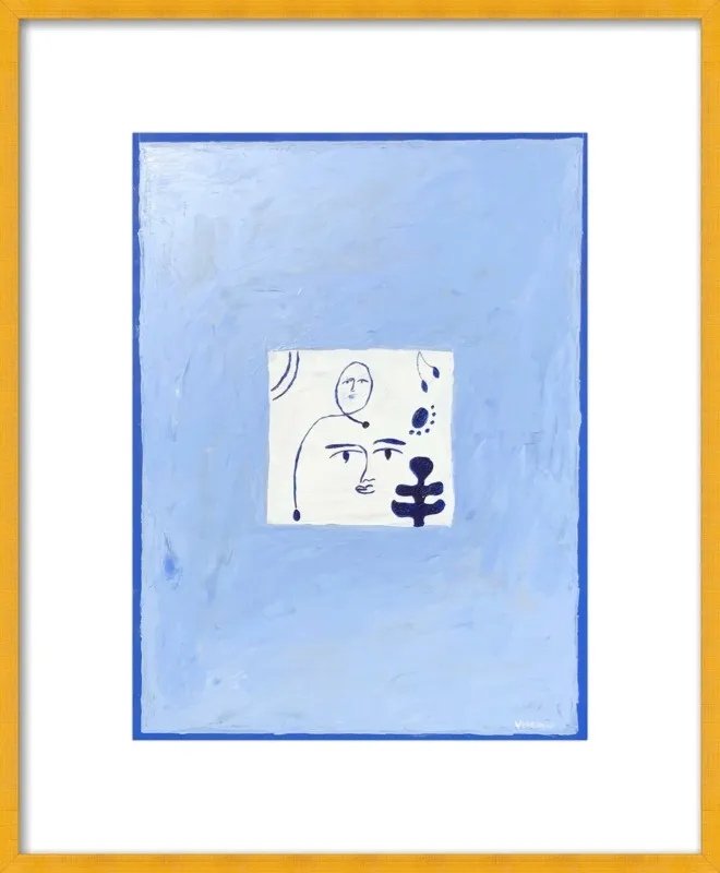 The Blues by Virginia Chamlee for Artfully Walls