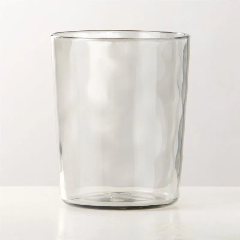 Sesta Light Grey Acrylic Double Old-Fashioned Glass