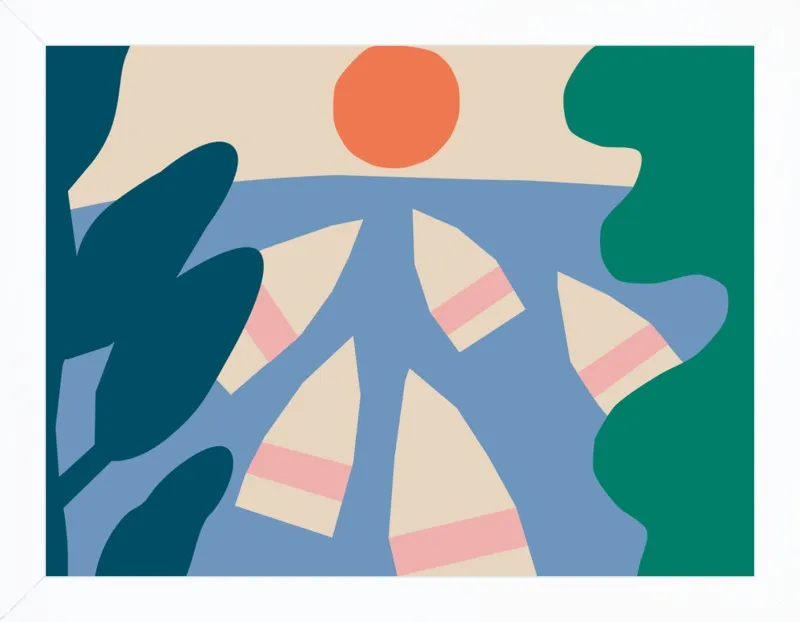 Tripoli Horizon by Anna Kovecses for Artfully Walls