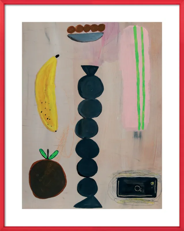 Still life with a phone vibration by Agata Królak for Artfully Walls