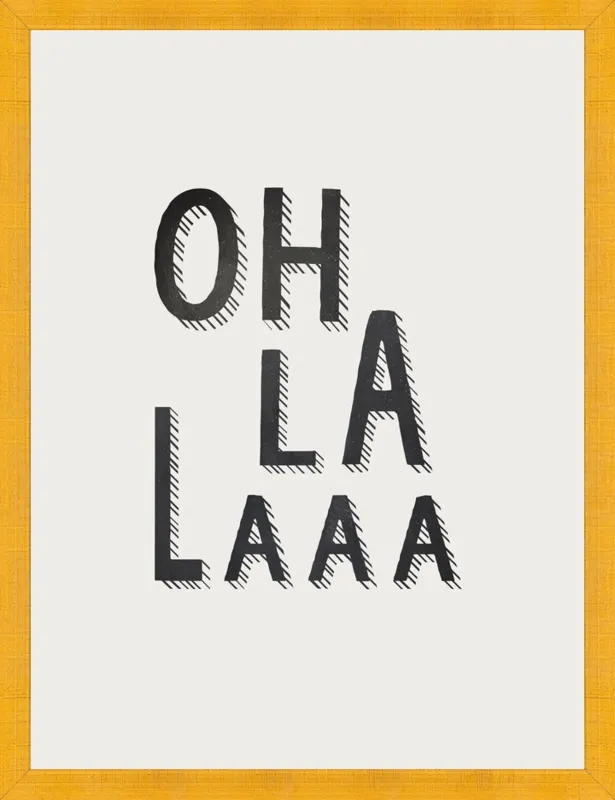 Oh la la by Lonneke de Roos - Kind of Style for Artfully Walls