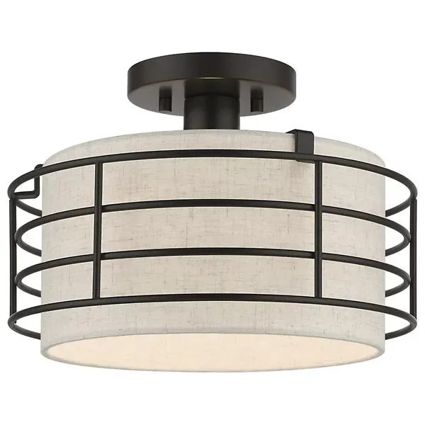 Quinby Semi Flushmount