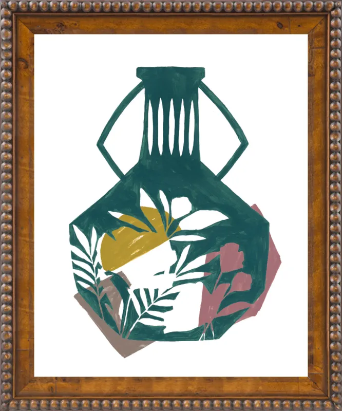 Vase Shapes by Cece Merkle for Artfully Walls