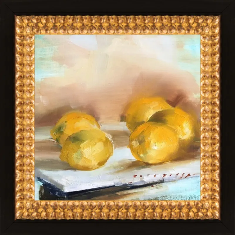 "Lemons" by Georgesse Gomez for Artfully Walls