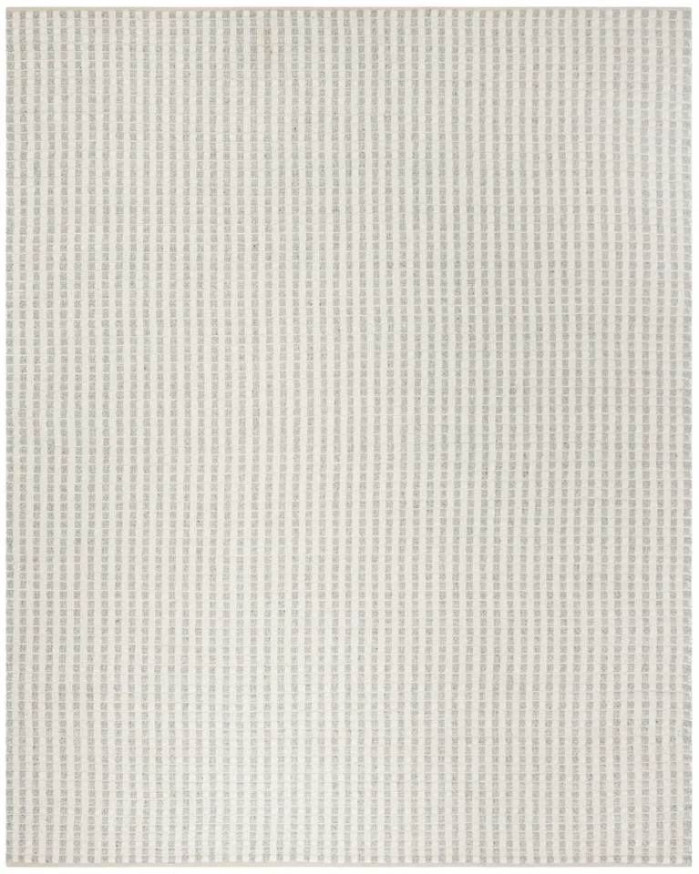 Arlo Home Hand Woven Area Rug, NAT402A, Grey/Ivory,  5' X 8'