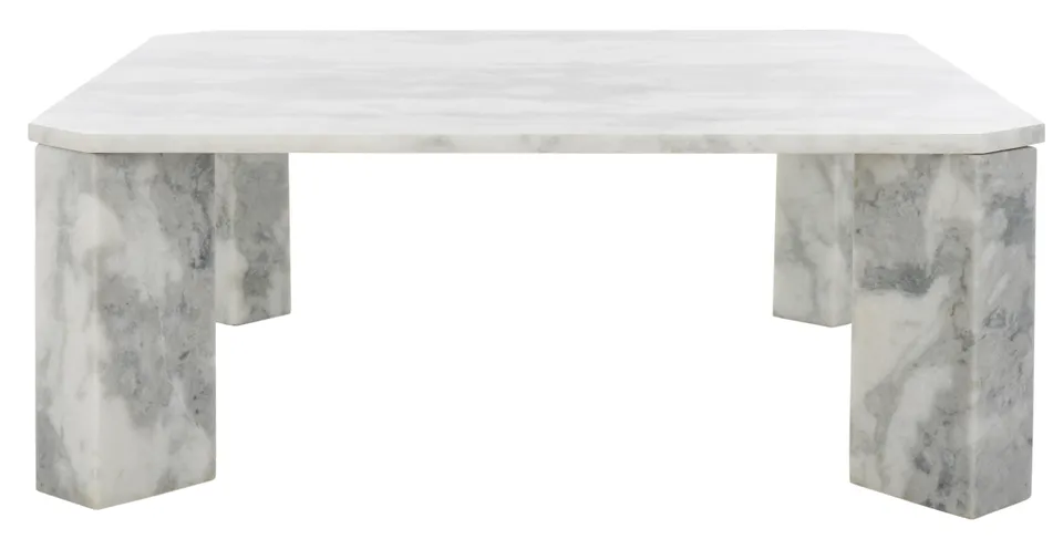 Daysi Marble Coffee Table - White