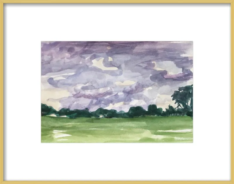 Summer Sky, Late by Megan Williamson for Artfully Walls