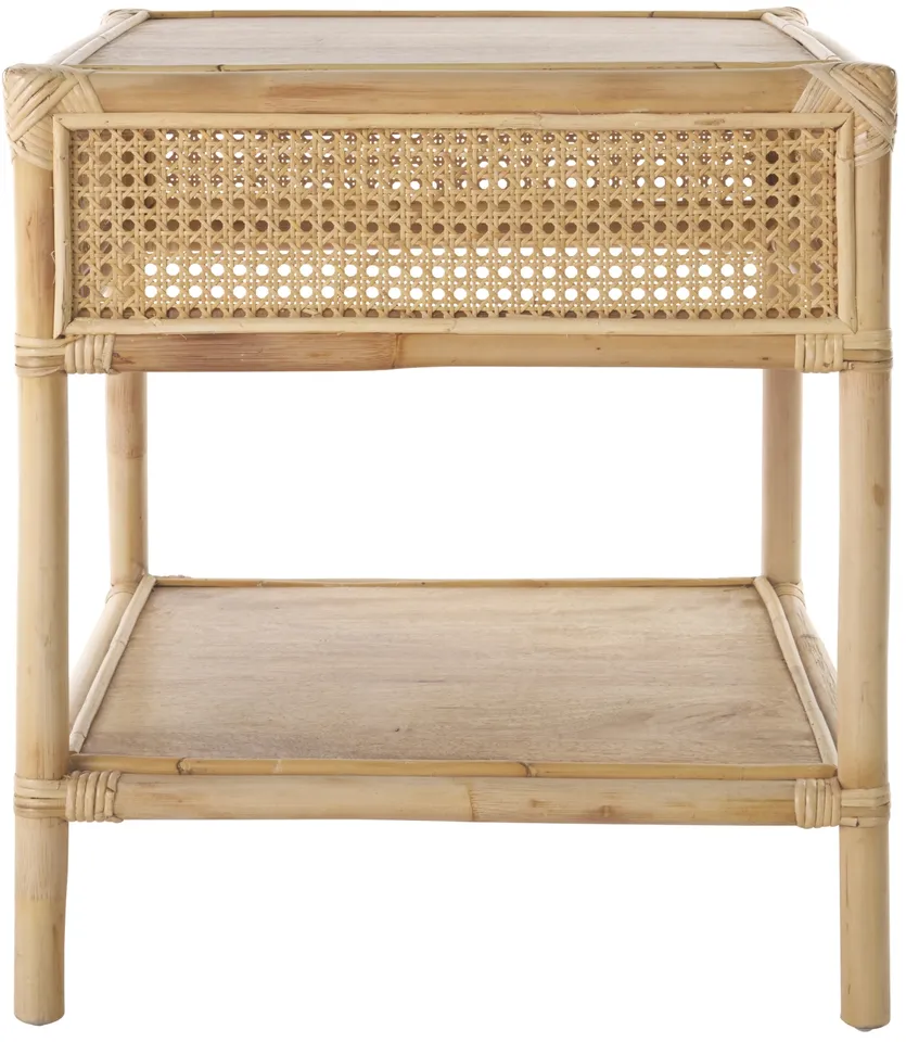 Arvid Square Accent Table - Natural