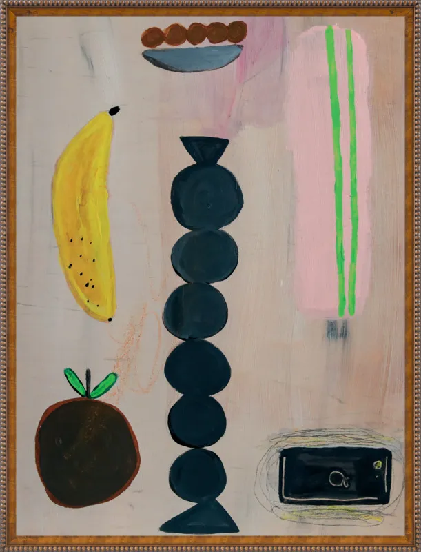 Still life with a phone vibration by Agata Królak for Artfully Walls