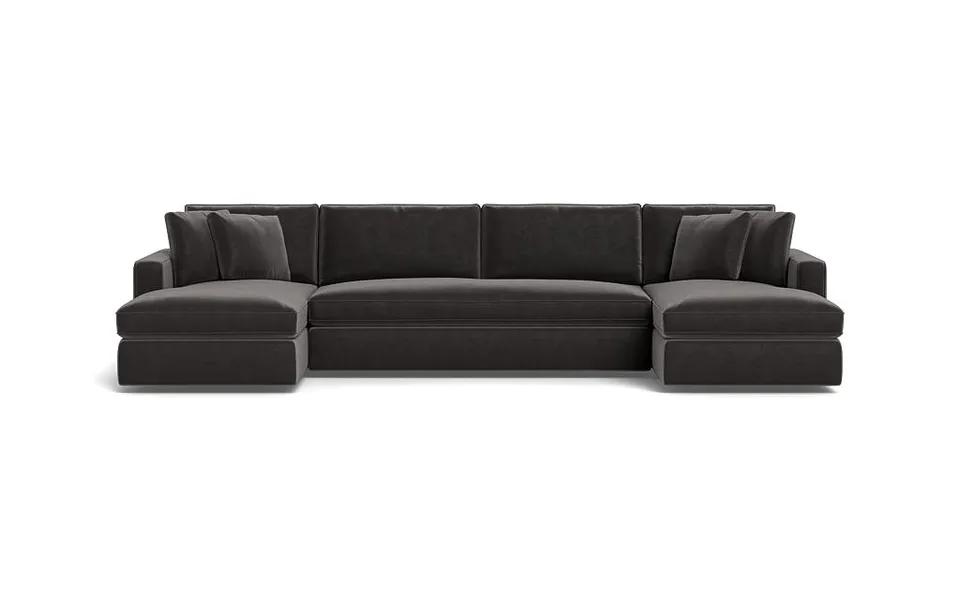 James 3-Piece 4-Seat U Chaise Sectional