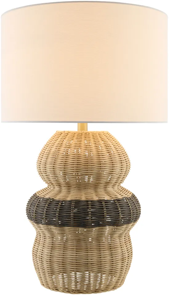 Caylus  Natural 27"H x 16"W x 16"D Accent Table Lamp