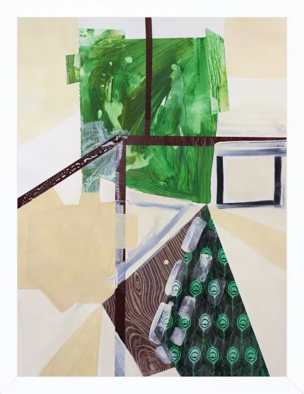 Abstract Study (trail map) by Pamela Staker for Artfully Walls
