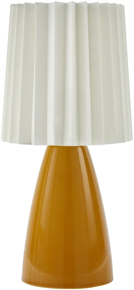 Galera  Glazed 13"H x 6"W x 6"D Accent Table Lamp