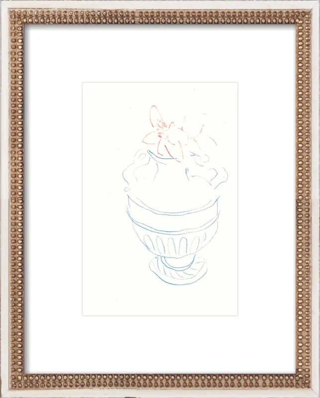 Sevres vase by Shanti Shea An for Artfully Walls