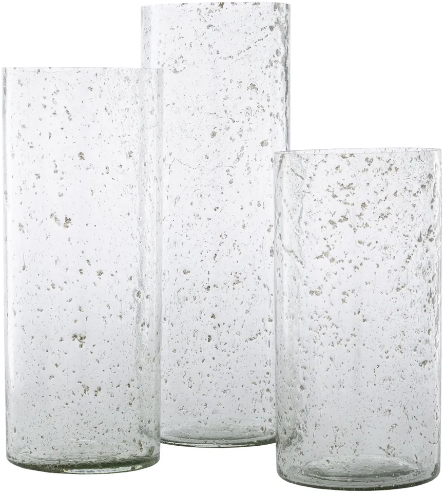 Mist MIT-007 18"H x 6"W x 6"D,  12"H x 6"W x 6"D,  15"H x 6"W x 6"D Candleholder/Candle