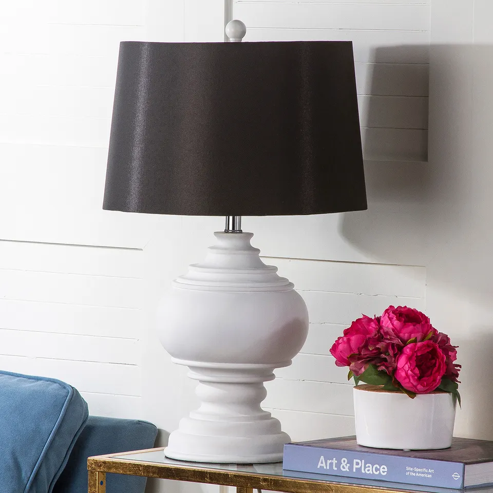 Callaway 26.5-Inch High Table Lamp - White