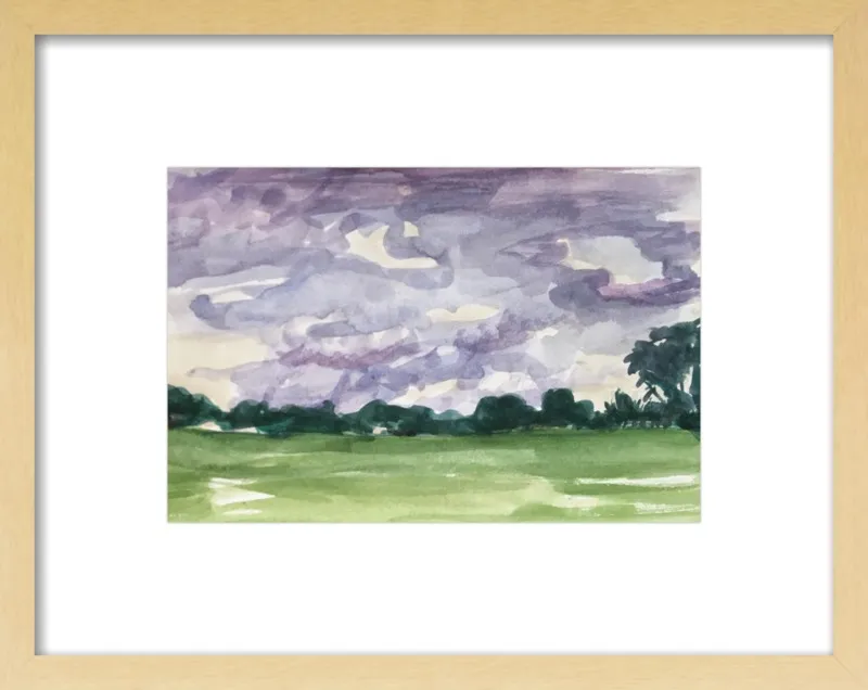 Summer Sky, Late by Megan Williamson for Artfully Walls
