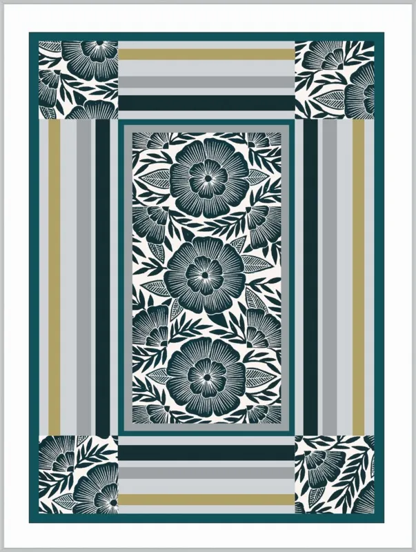 Botanical Frame 1 by Katharine Watson for Artfully Walls