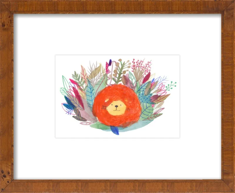 Lion by Marion Barraud for Artfully Walls