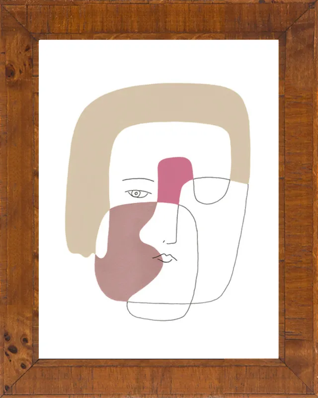 September Blue - Version 04 by Femke Colaris for Artfully Walls