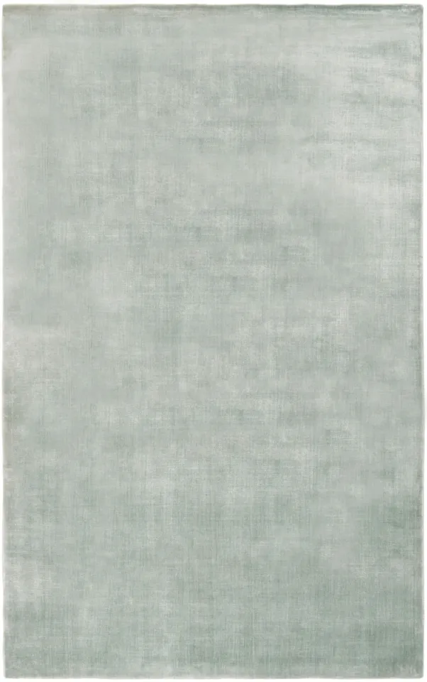 Arlo Home Hand Loomed Area Rug, MIR344B, Villa Blue,  5' X 8'