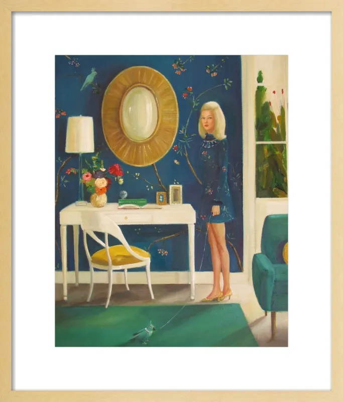 The Invisible Nature of Tansy Fairchild by Janet Hill for Artfully Walls