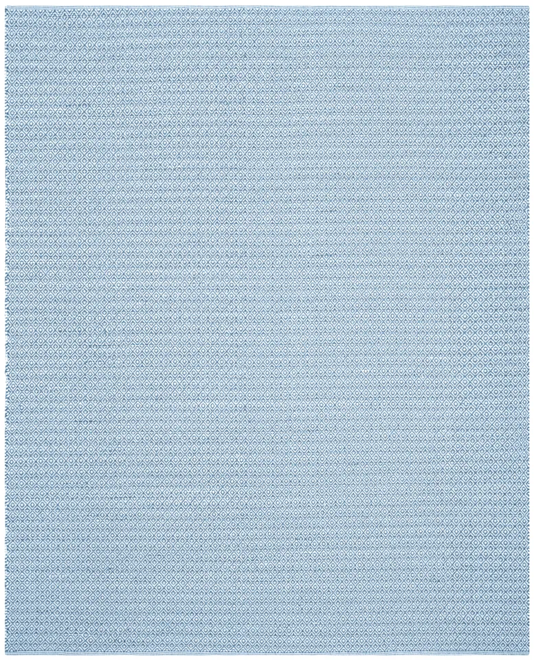 Arlo Home Hand Woven Area Rug, MTK717C, Ivory/Blue,  8' X 10'