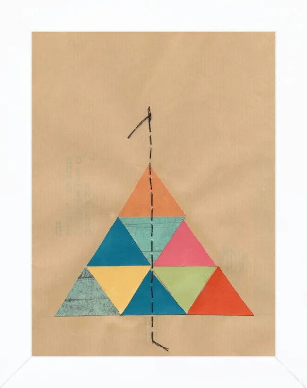Pyramid Series 1 by Jan Weiss for Artfully Walls