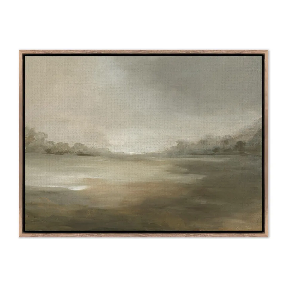 Terrain by Lauren Fuhr - Rustic Walnut Floater