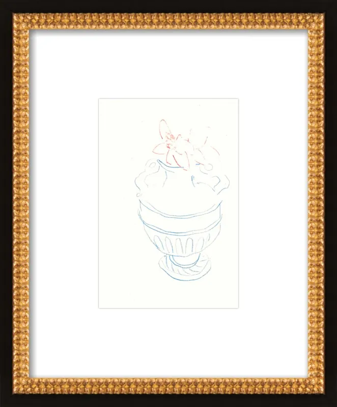 Sevres vase by Shanti Shea An for Artfully Walls