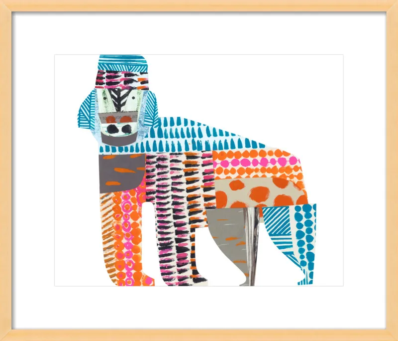 gorilla by Clare Youngs for Artfully Walls