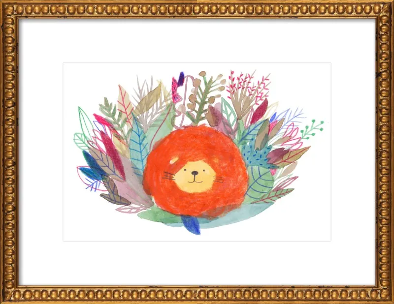 Lion by Marion Barraud for Artfully Walls