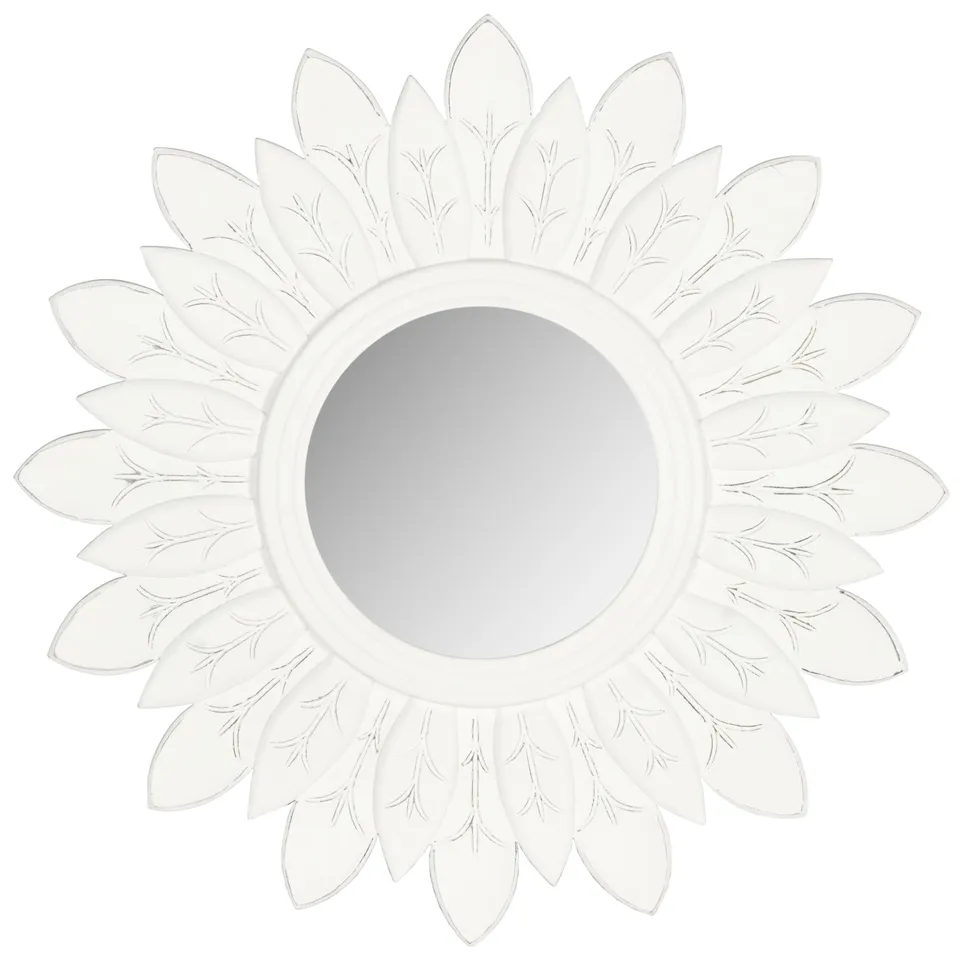 Sun King Mirror - White