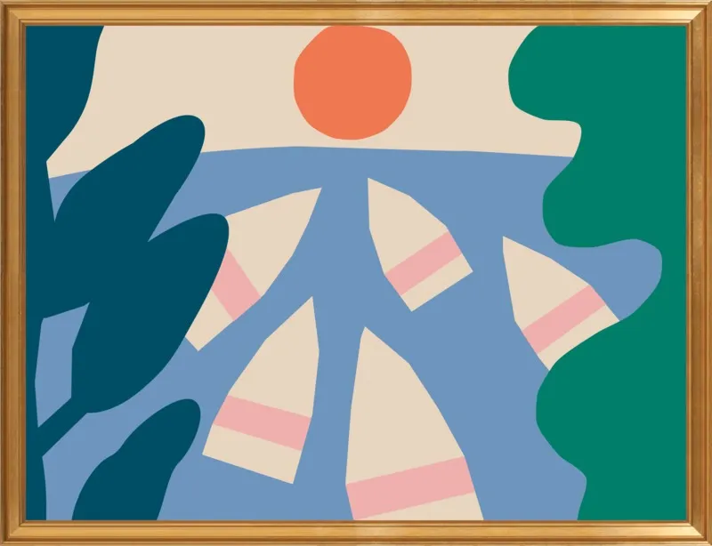 Tripoli Horizon by Anna Kovecses for Artfully Walls
